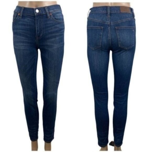 MADEWELL High Riser skinny jeans size 24 | 27” inseam - Picture 1 of 11